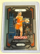 DiJonai Carrington 2024 Panini Prizm Monopoly WNBA #17