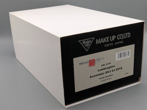Eidolon Make Up 1:18 Lamborghini Aventador SVJ 63 2018 Verde Scandal 19/63 IMBALLO ORIGINALE - Foto 18 di 18