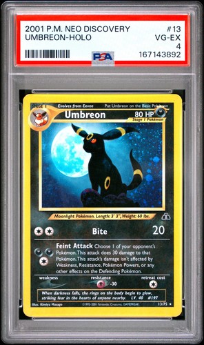 Umbreon (Unlimited) graded PSA 4 for sale on eBay