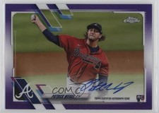 2021 Topps Chrome Rookie Purple Refractor /250 Patrick Weigel #RA-PW Auto 1g5d