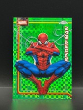 2026 Topps Chrome Marvel #163 Spider-Man Green X-Fractor /99