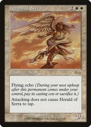 Herald of Serra - Urza's Saga #17 Rare