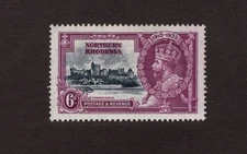 Northern Rhodesia Scott 21 - Single. MNH. OG.     #02 NORRHOD21