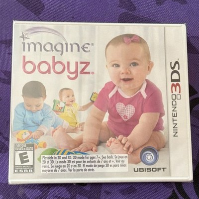 Ubisoft Imagine Babyz Nintendo 3DS Simulation Family Game 2D/3D Manual Included