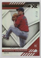 2021 Panini Chronicles Xr Gold 7/10 Hirokazu Sawamura #20 4ey