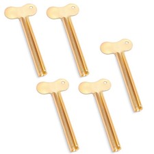 5 PCS Gold Metal Toothpaste Squeezer Tube Key Roller Stainless Steel Bathroom