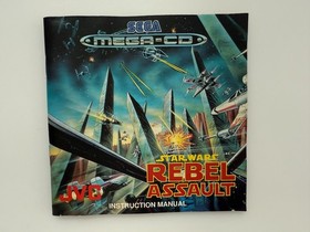 Star Wars Rebel Assault Sega Mega CD - UK PAL GC CIB - High Quality Packing