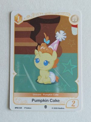 BP02-C24 - Pumpkin Cake - 1st Edition - TCG - English - My Little Pony