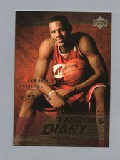 2003-04 Upper Deck Lebron James LeBron's Diary Card # LJ11