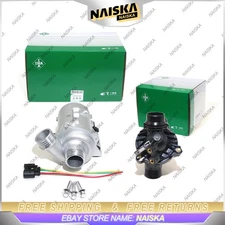 INA Electric Water Pump +Thermostat Kit For BMW 328i 528i 525x X3 530xii X5