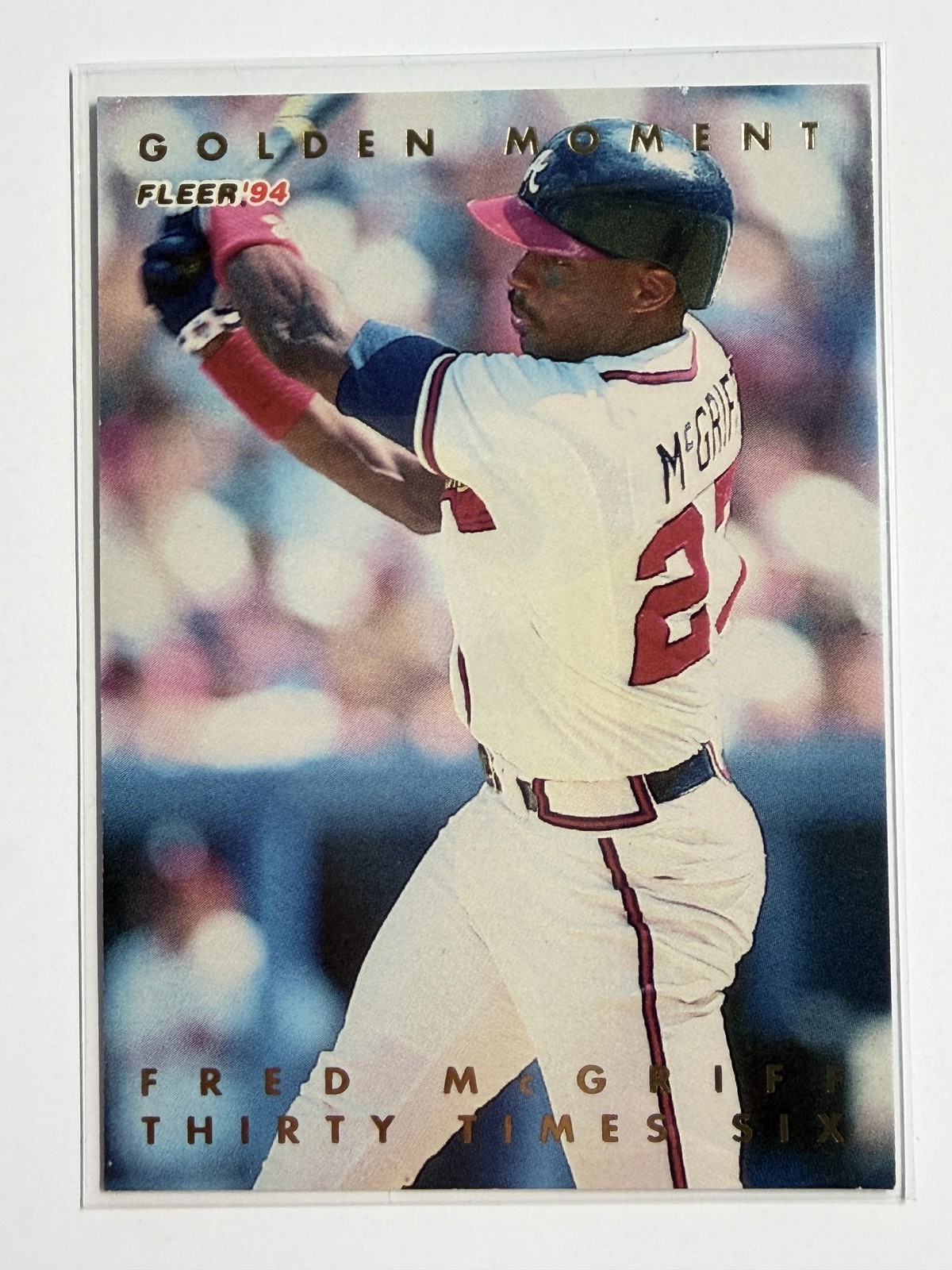 1994 Fleer FRED MCGRIFF #8 EX