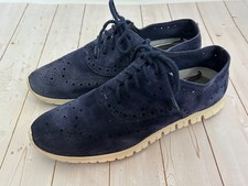 Cole Haan Zero Grand Women's Oxfords Wingtip Dress Shoes Size 7 B Suede