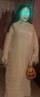 Vintage Gemmy Life Size Donna the Dead Retired Animatronic Halloween w/pumpkin — photo 3