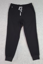 Figs Tansen Jogger Scrub Pants Mens Size Med Black Techincal Collection Medical