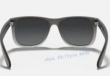 *BRAND Ray-Ban RB4165 Justin Polarized Sunglasses Mirror Gradient Lens 54mm 5