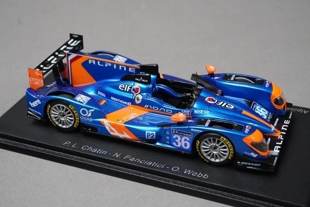 1:43 SPARK S4217 Alpine A450b Nissan Signatech LMP2 3rd Le Mans 7th 2014 #36 - Image 3 of 4