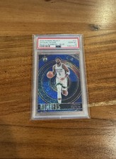 Jayson Tatum 2020-21 Panini Select Numbers Blue Variation Prizm SP PSA 10 Gem MT
