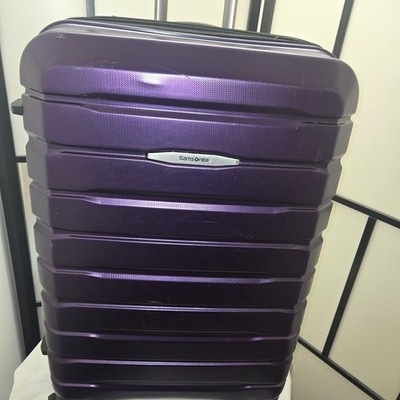 Samsonite Tech 2.0 Hardside Expandable Luggage with Spinner Wheels, 27'' Purple