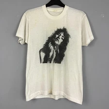 Vintage 80s 90s Alice Cooper Rock Band T-Shirt Rare Screen Stars