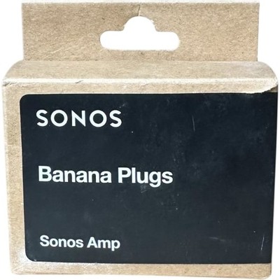 Sonos Bananenstecker Audio Stecker für Sonos Amp hochwertiger Anschluss