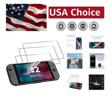 3-Pack Tempered Glass Screen Protector for Nintendo Switch 2 2025 - 9H Hardness