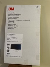 3M 23" Monitor Privacy Screen Filter Magnetic COMPLY 16:9 Anti-Glare NEW
