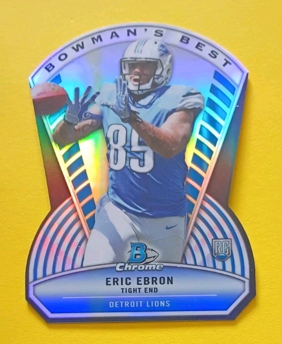 Eric Ebron Bowman Chrome Bowman's Best Die-Cut #BBEE Base