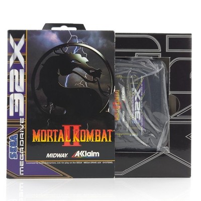 Sega Mega Drive 32X: Mortal Kombat II - MD 32BIT Cartridge OVP (PAL EUR)