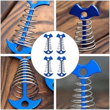 4 Pcs Tent Hooks Pegs Heavy Duty Stakes for Outdoor Fishbone Nail