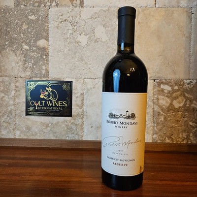 RP-95pts! 2007 Robert Mondavi Winery Reserve Cabernet Sauvignon