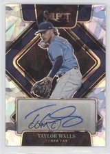 2022 Panini Select Signatures Cracked Ice Prizm 13/25 Taylor Walls Auto 01l2