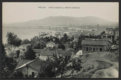 Málaga. MALAGA. Vista desde el Monte Sancha.