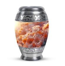 Flower Adult Female Urn For Cremation Little Urns For Human Ashes Funeral 3 Inch
