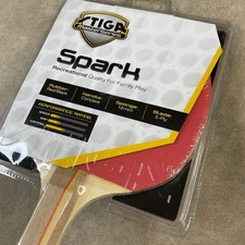STIGA Master Series Spark Rubber Paddle Racket Ping Pong New