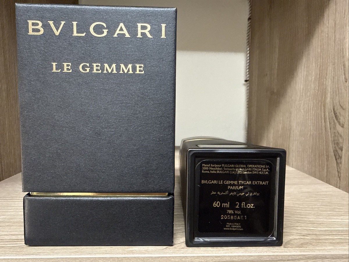 Bvlgari Le Gemme Tygar Extrait de Parfum perfume 60ml - new with