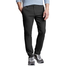Copper & Oak Men's Straight Fit Stretch Tech Utility Pant Black, 30 x 32
