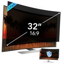 2 Pack 32 inch Computer Privacy Screen Filter for 16:9 Aspect Ratio Widescreen