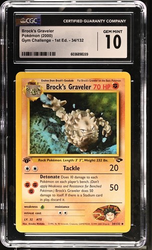 Brock's Graveler (1st Edition) graded CGC 10 for sale on eBay