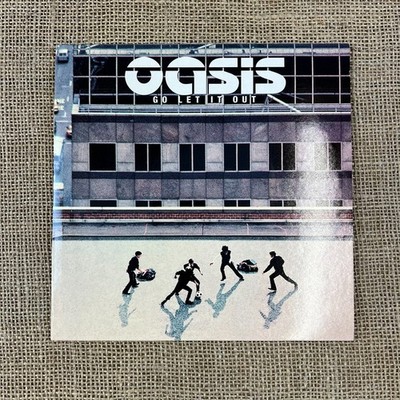 OASIS - GO LET IT OUT - LETS ALL MAKE BELEIVE - 7'' SINGLE VINYL RECORD - RKID 001