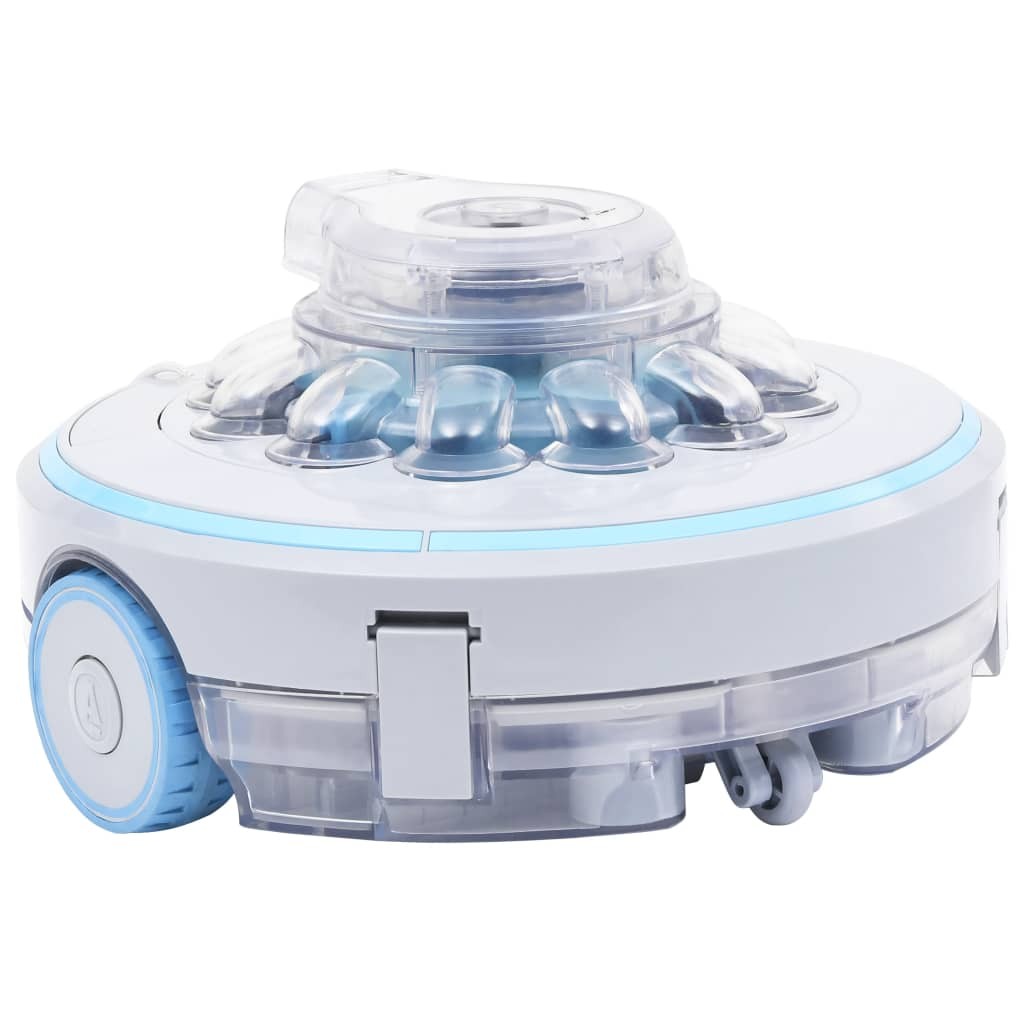 Robot Limpiador de Piscina Inalámbrico 27 W Jardín Patio Limpiafondos vidaXL
