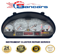 BMW E46 M3 INSTRUMENT CLUSTER SPEEDOMETER REPAIR SERVICE 1996-2006