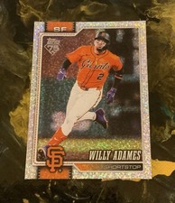 Willy Adames 2026 Topps Series 1 Celebration #267 Confetti Parallel ~ SF Giants