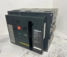 Square D NW16H1 1600A MasterPact LSI Circuit Breaker w/ 1000 Amp Trip S133A 5.0