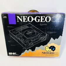 Neo Geo CD System SNK NeoGeo Console Controllers AC AV Box Japan Import CIB