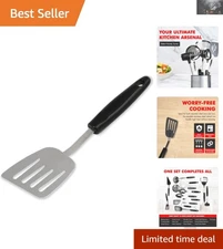 Select Stainless Steel Turner/Spatula, 10.5 Inch - Ergonomic & Dishwasher Safe