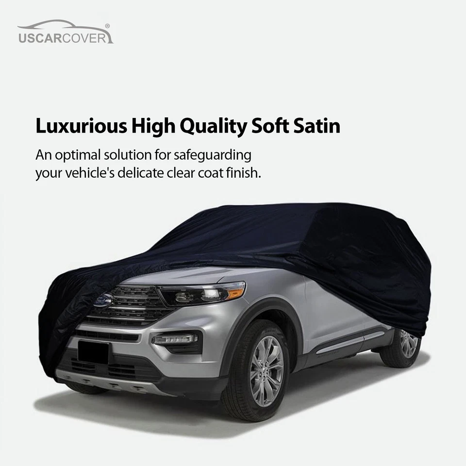 SoftTec эластичный атласный крытый автомобильный чехол для универсала Ford Country Squire 1950-1991 - Изображение 3 из 4