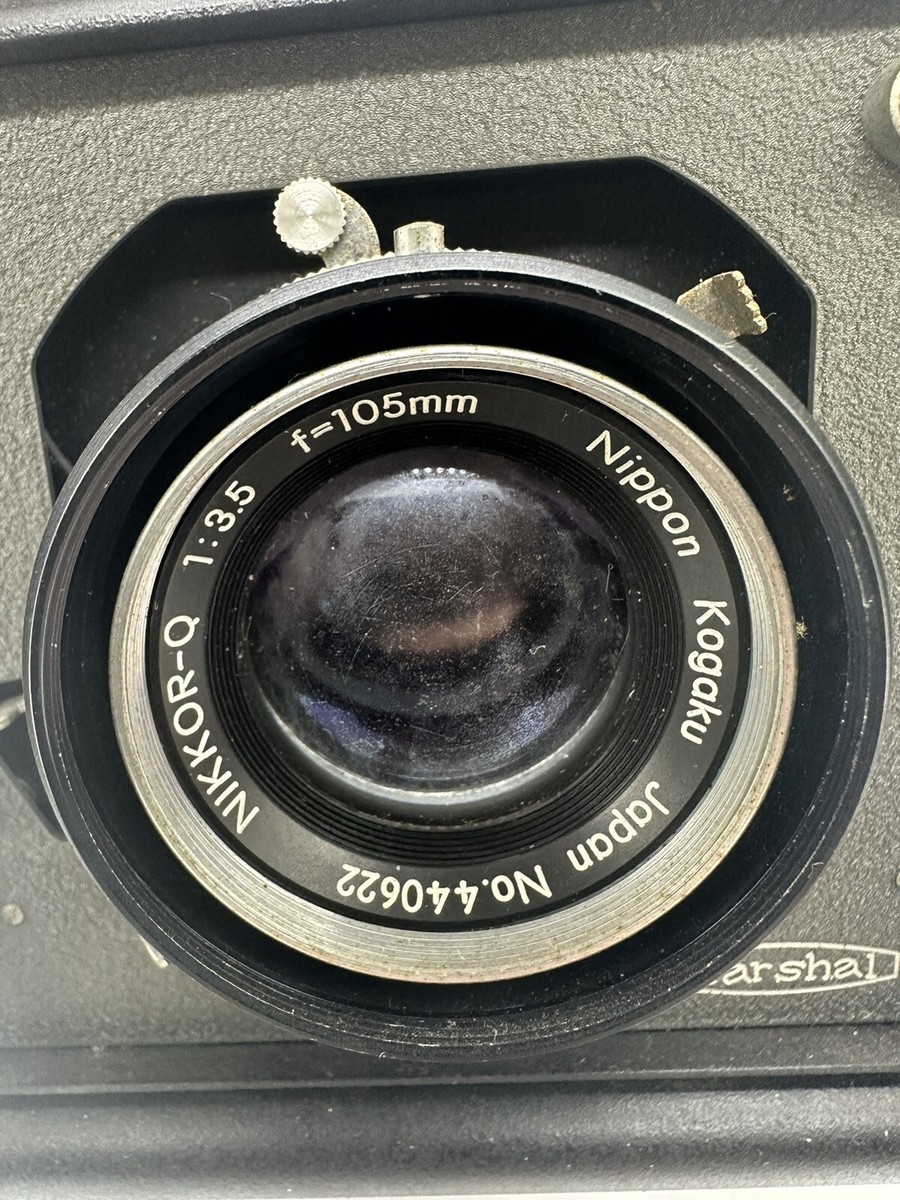Mamiya Marshal Press 6x9 Camera Nikkor-Q 105mm f/3.5 JAPAN Mamiya Marshal Press 6x9 Camera Nikkor-Q 105mm f/3.5 JAPAN