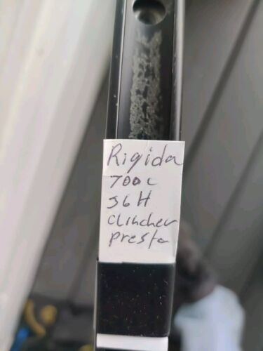 Rigida Anodized Red Label 700C Presta Valve 36 Hole Clincher Bicycle Rim - 第 2/4 張圖片