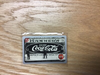 1995 Coca Cola Hammer s 5 Minute Phone Card Sprint Numbered 466/4560