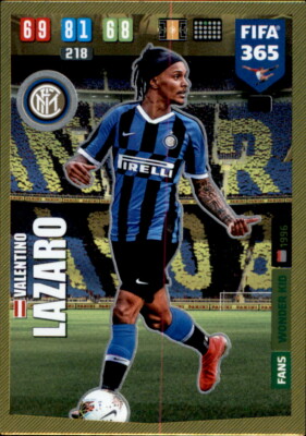 Panini Fifa 365 2020 Karten Cards 231 - Valentino Lazaro - Wonder Kid